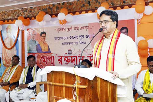 Development shouldn't be politicized: CM Manik Saha