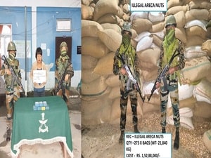 Drugs, contraband valued at Rs 6 cr seized in Tripura, Mizoram