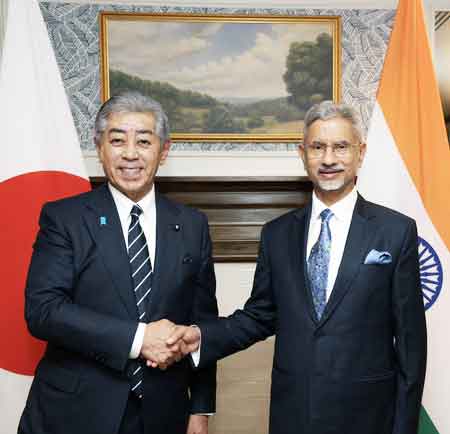 EAM Jaishankar meets Japan Foreign Minister ahead of Quad ministerial EAM Jaishankar meets Japan Foreign Minister ahead of Quad ministerial