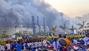 Fire at Tata Electronics facility in TN's Hosur, four admitted in hospital