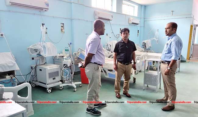 Five persons tested with COVID positive in Tripura’s Unakoti district