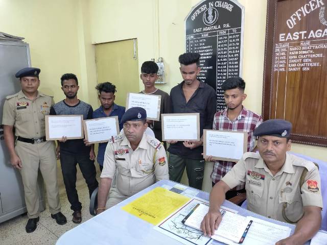 Five held over attack on news Editor of Tripuratoday web portal
