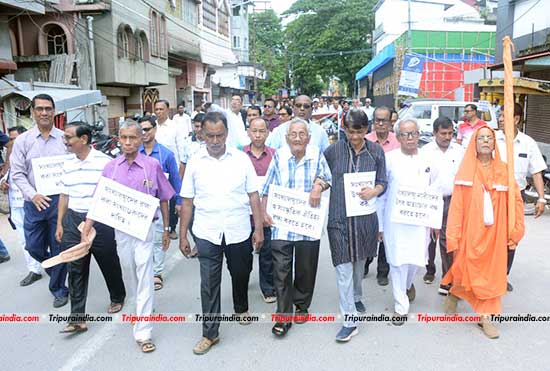 Forum for Protection of Minorities holds protests against attacks on Hindu Minorities in Bangladesh