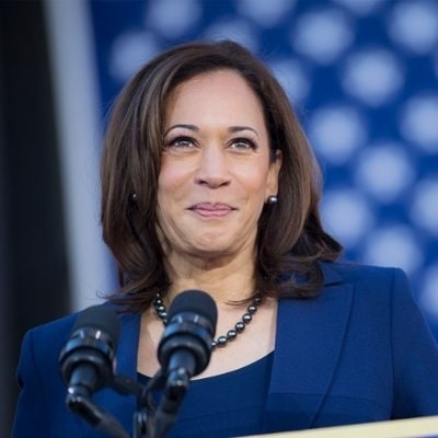 Harris parts with Biden in closing remarks, promises a protective presidency