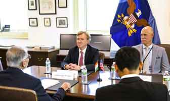 China Committee Chairman meets Indian Envoy to US, hails India as ‘essential partner’ China Committee Chairman meets Indian Envoy to US, hails India as ‘essential partner’