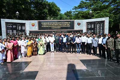 Indian Army, Assam Rifles honour Kargil heroes with patriotic events in Tripura Indian Army, Assam Rifles honour Kargil heroes with patriotic events in Tripura