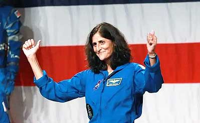 Amazing, just amazing: Sunita Williams answers how India looked from space