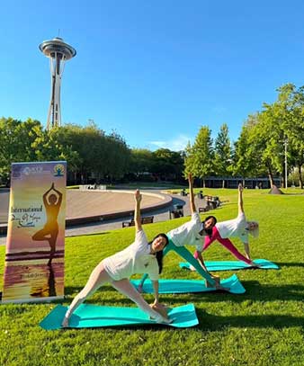 International Yoga Day gains ground across US, reflecting growing wellness culture International Yoga Day gains ground across US, reflecting growing wellness culture