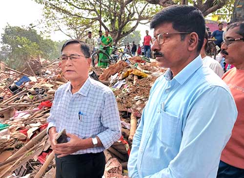 Jiten condemns BJP Govt over 'cruel' eviction of traders in Agartala