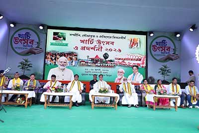 Kharchi Puja reflects Tripura’s heritage and harmony: CM Saha Kharchi Puja reflects Tripura’s heritage and harmony: CM Saha