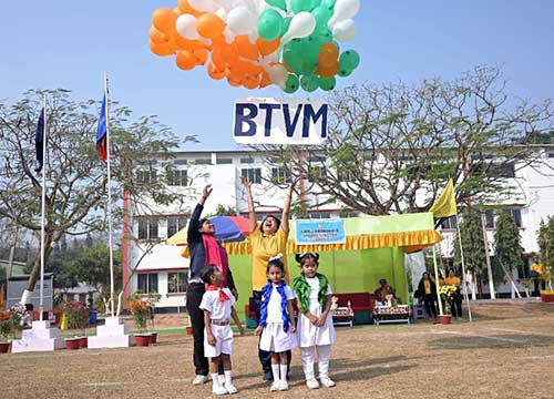 Little Bhavanites' Sports Spectra-2025 for Pre-Primary section held