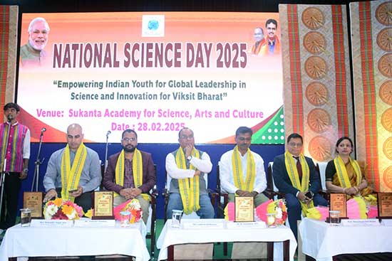 Tripura observes National Science Day; Minister Animesh Debbarma emphasis to encourage youths in science and technology to build Viksit Bharat