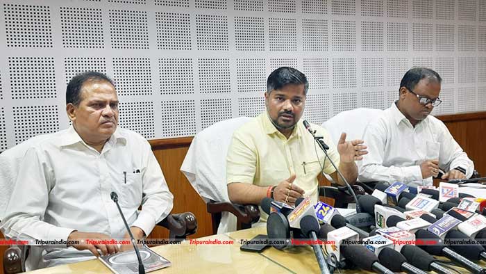NE Tripura to have second international rail link connecting B’desh; Agartala rail station to be upgraded to international station: Minister Sushanta Chowdhury