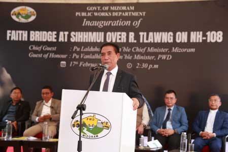 Mizoram CM inaugurates strategic bridge over Tlawng River to boost connectivity with Tripura, Bangladesh