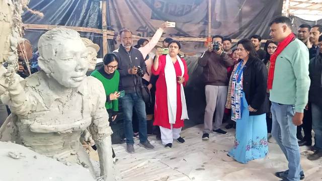 Sculptures of made by artisans in Tripura to be display in Varanasi: MoS Lekhi