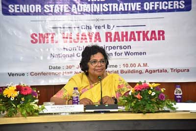 NCW sets 2030 target to end child marriage; lauds Tripura’s efforts