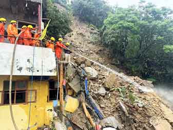 One killed, 5 missing in landslide in Himachal’s Kullu