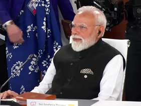 PM Modi attends G7 working session, interacts with world leaders