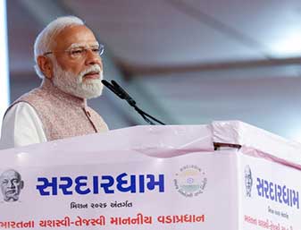Gujarat: PM Modi cites political continuity as key to development Gujarat: PM Modi cites political continuity as key to development