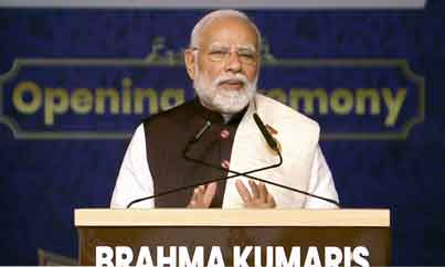 PM Modi inaugurates Shanti Shikhar, hails Brahma Kumaris as global peace architects