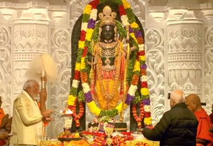 PM Modi breaks 11-day fast after Pran Pratishtha of temple