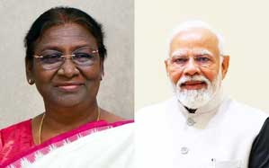 Prez Murmu, PM Modi wish Meghalaya, Tripura, Manipur on Statehood Day