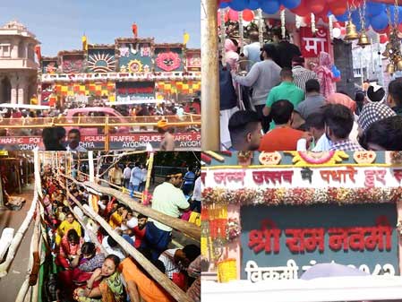 Ram Navami being celebrated today with religious fervour, devotees throng temples