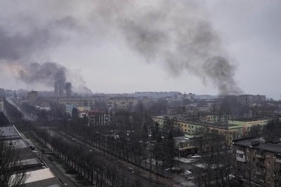 Russia fires volley of missiles at Ukraine, including feared Kinzhal