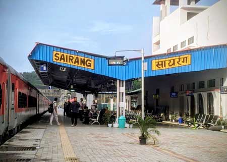 Mizoram: Over 22,500 ILPs issued at Sairang railway station since launch of new rail line by PM Modi, say officials