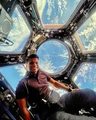 Shubhanshu Shukla experiments sprouting green gram, fenugreek seeds in space