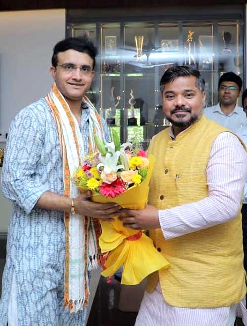 Sourav Ganguly roped in as brand ambassador of Tripura Tourism