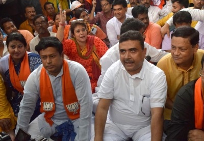 Sandeshkhali crisis: Suvendu Adhikari, Sukanta Majumdar to finalise protest strategy with party high command