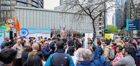 Swami Vivekananda statue unveiled in Seattle marking cultural milestone for Indian Americans Swami Vivekananda statue unveiled in Seattle marking cultural milestone for Indian Americans