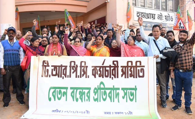 Unpaid salaries ignite protest; TRPC threatens of taking action against Patal Kanya