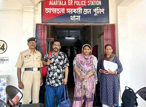 Three Bangladeshi held at Agartala Railway Station