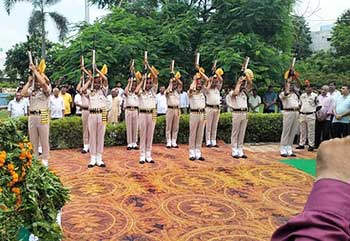 Tripura DGP Anurag cremated with full state honours in UP Tripura DGP Anurag cremated with full state honours in UP