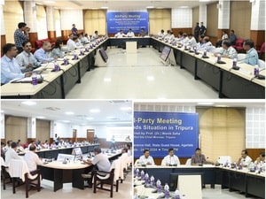 Tripura CM urges political parties to 'come together' to deal with post-flood challenges