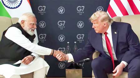 Trump says PM Modi among world's 'toughest leaders' Trump says PM Modi among world's 'toughest leaders'