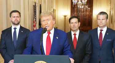 Either peace or tragedy: Trump's warning after US strikes hit Iranian nuclear sites Either peace or tragedy: Trump's warning after US strikes hit Iranian nuclear sites
