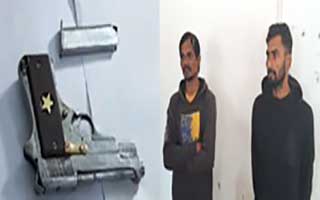 Two youths from Bihar held in Tripura with sophisticated revolver