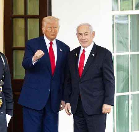 We've gone long way to erase this horrible threat to Israel: Trump thanks Netanyahu We've gone long way to erase this horrible threat to Israel: Trump thanks Netanyahu