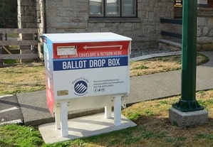 US election: Amid warnings of threats to 'democratic process', early ballot boxes set on fire